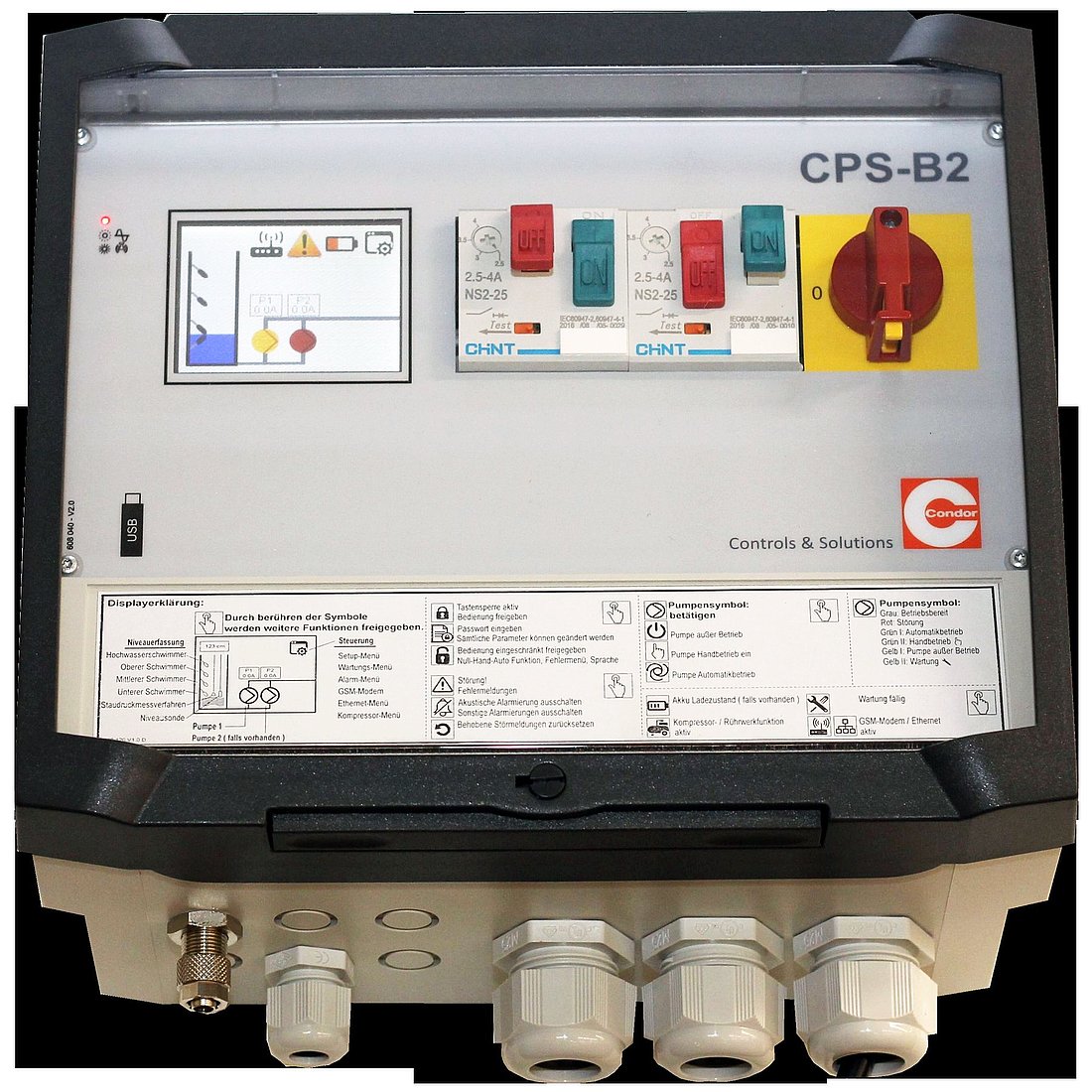 [Translate to Englisch:] Pumpensteuerung CPS-B2