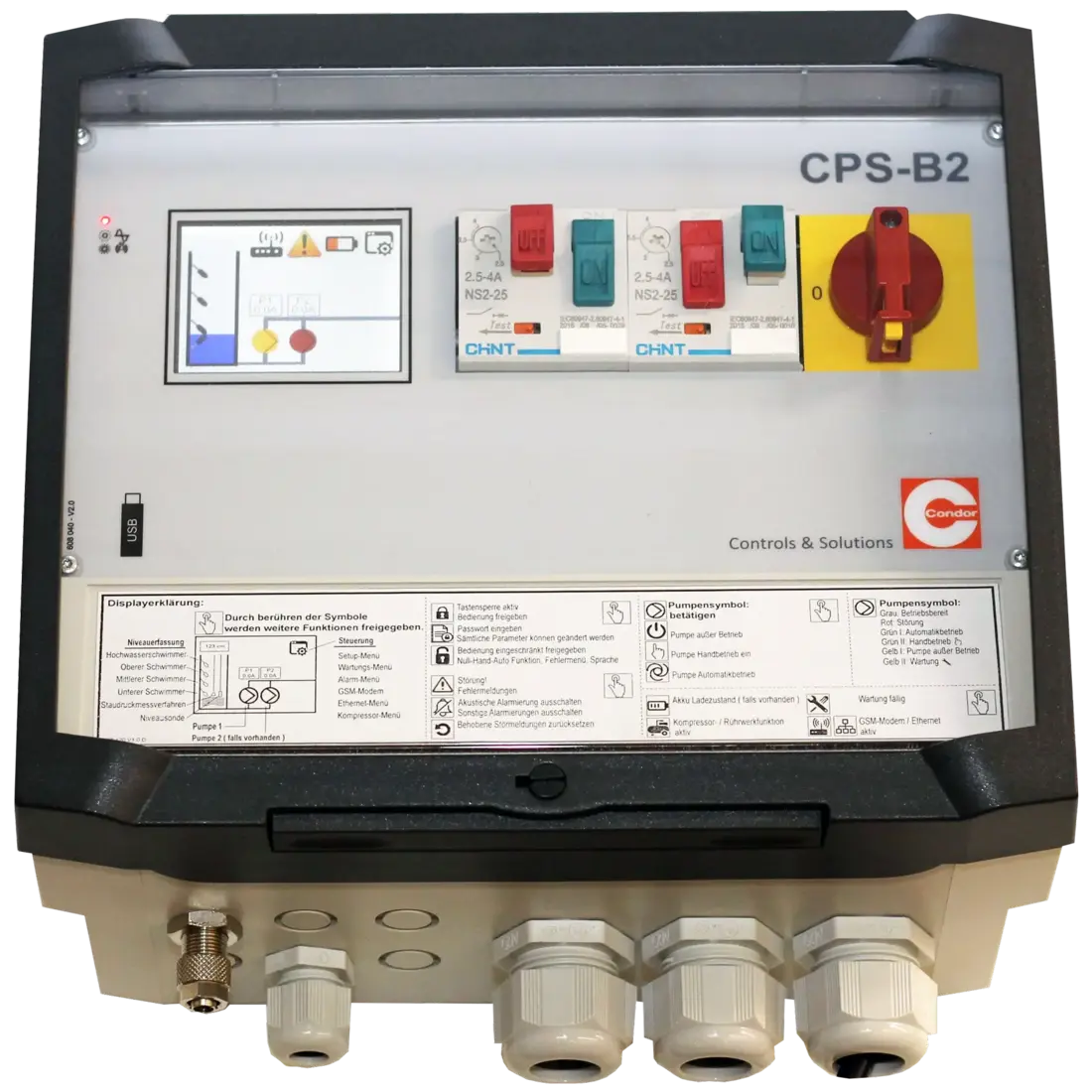 [Translate to Englisch:] Pumpensteuerung CPS-B2