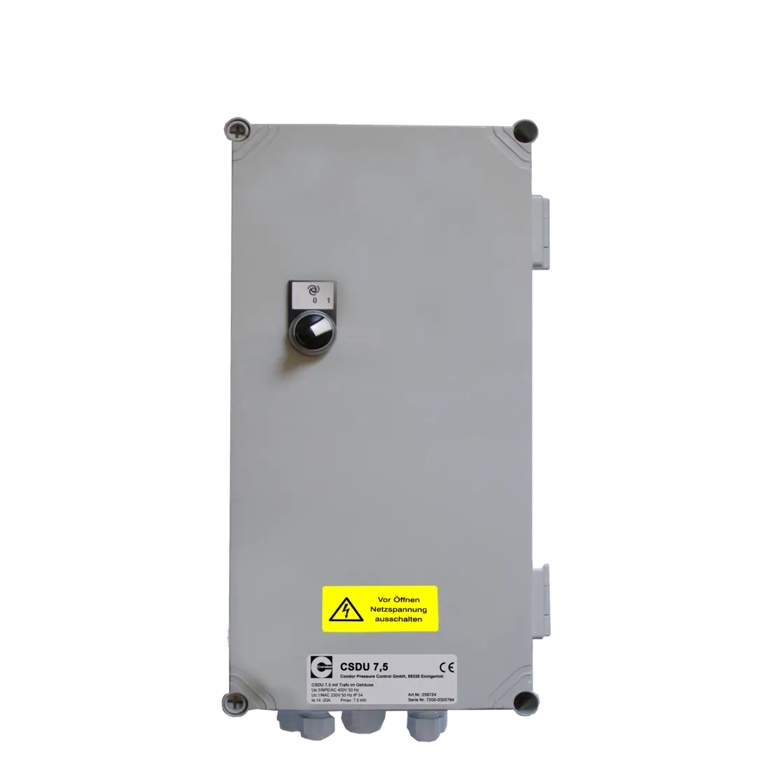 Star/Delta Connection CSDU (Standard version with transformer)